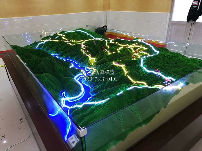 地形沙盤(pán)模型